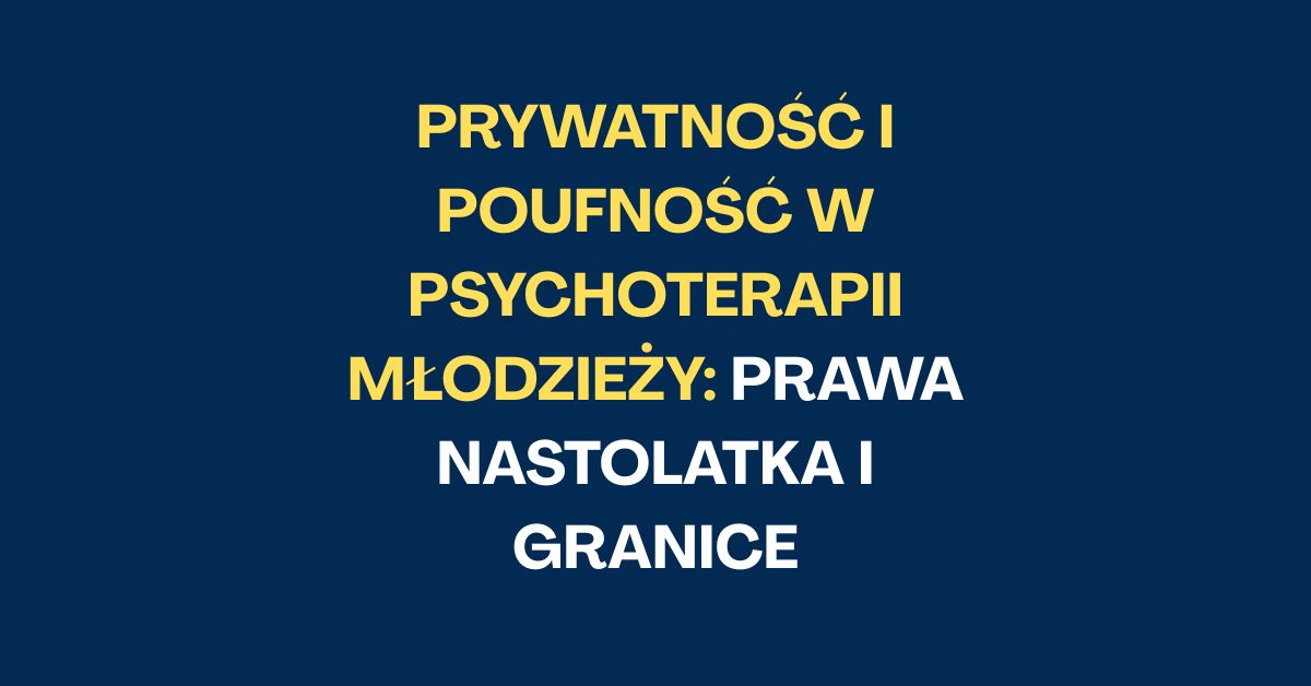 prywatność w gabinecie psychologicznym