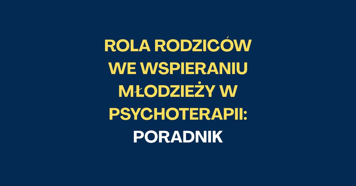 dziecko w psychoterapii